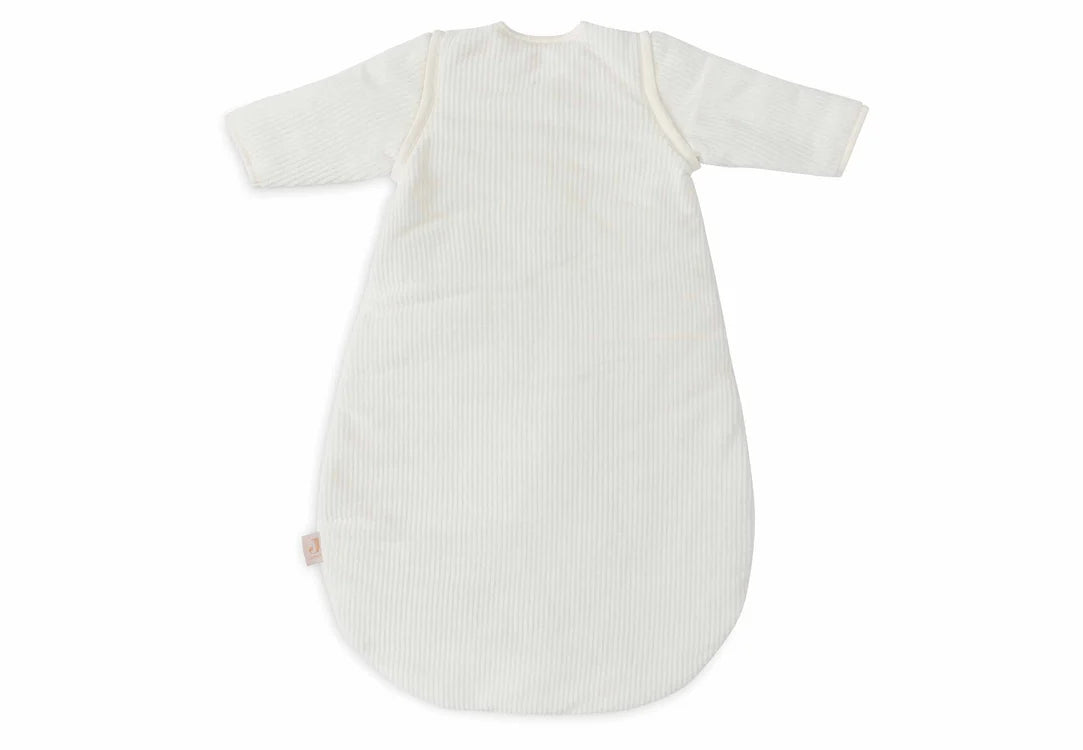 Baby Slaapzak met Afritsbare Mouw Rib - Ivory