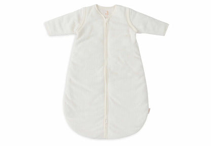 Baby Slaapzak met Afritsbare Mouw Rib - Ivory