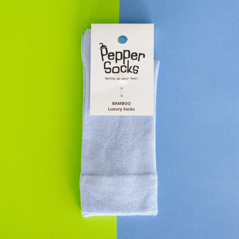 Pepper socks - Bamboo -  Light Blue