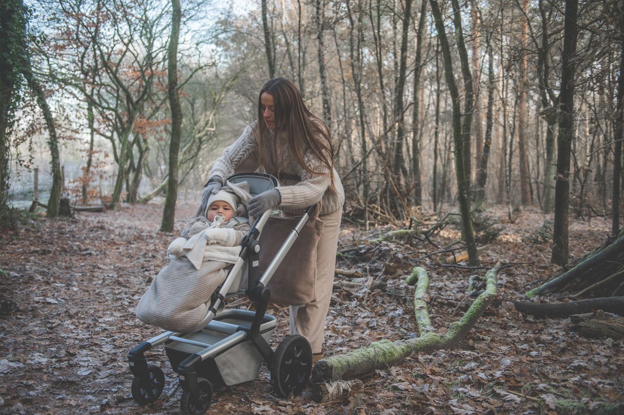 Koeka - Buggy Voetenzak Teddy Vik clay