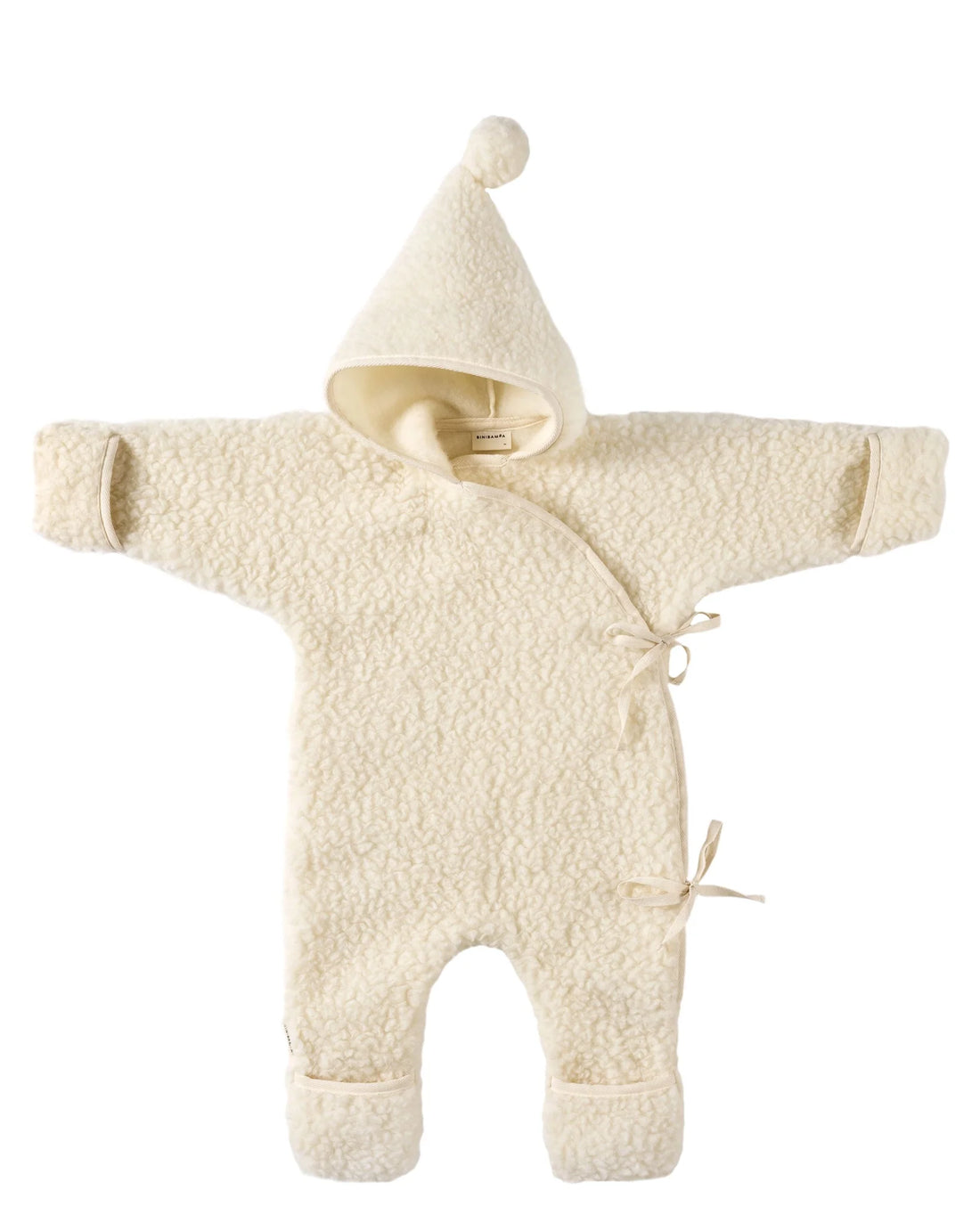 Binibamba - MILK MERINO SNUGGLESUIT