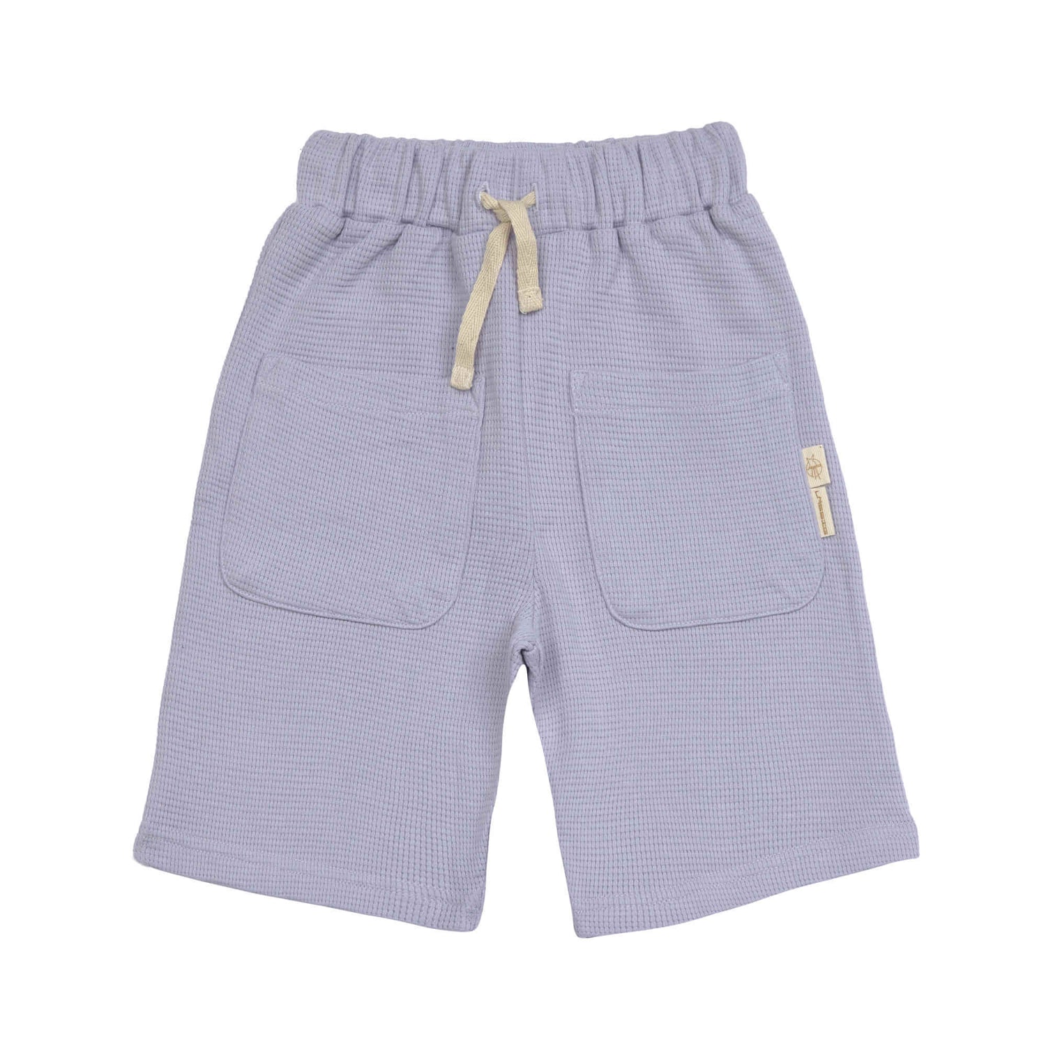 Lässig Shorts Waffle GOTS - pastel lilac