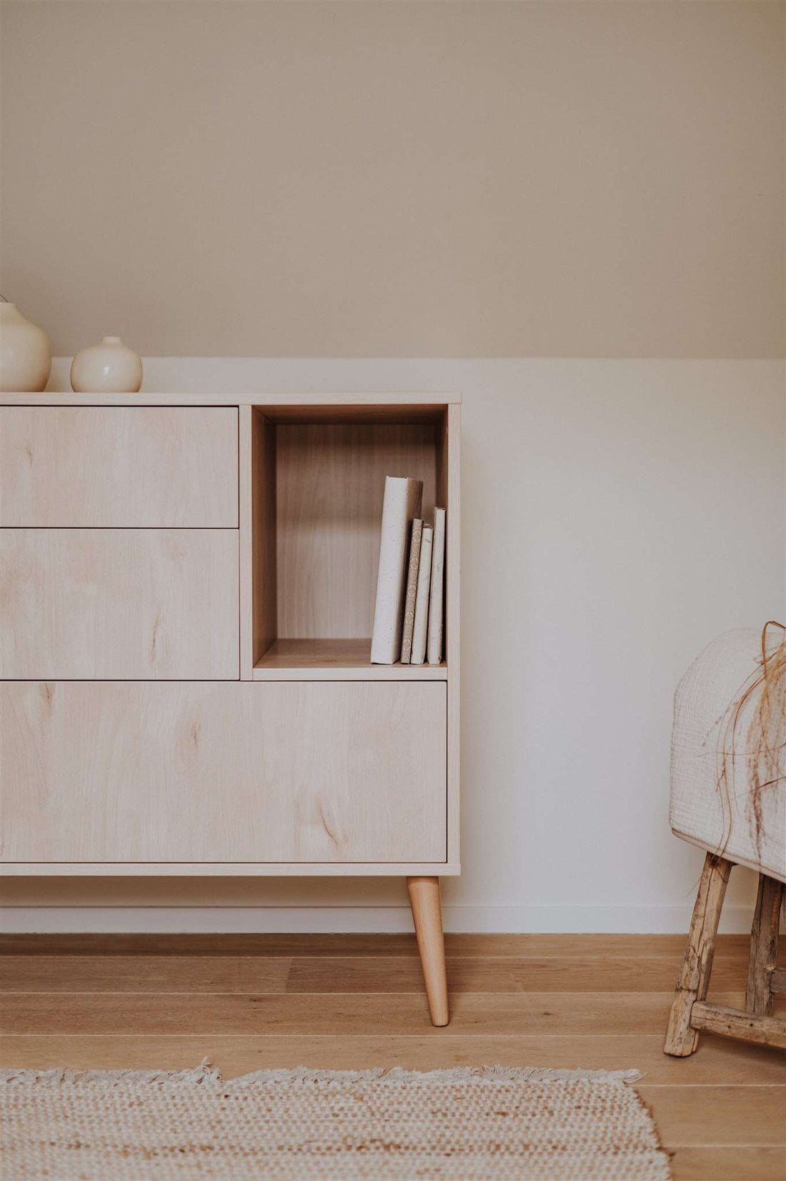 Cocoon commode - Natural Oak