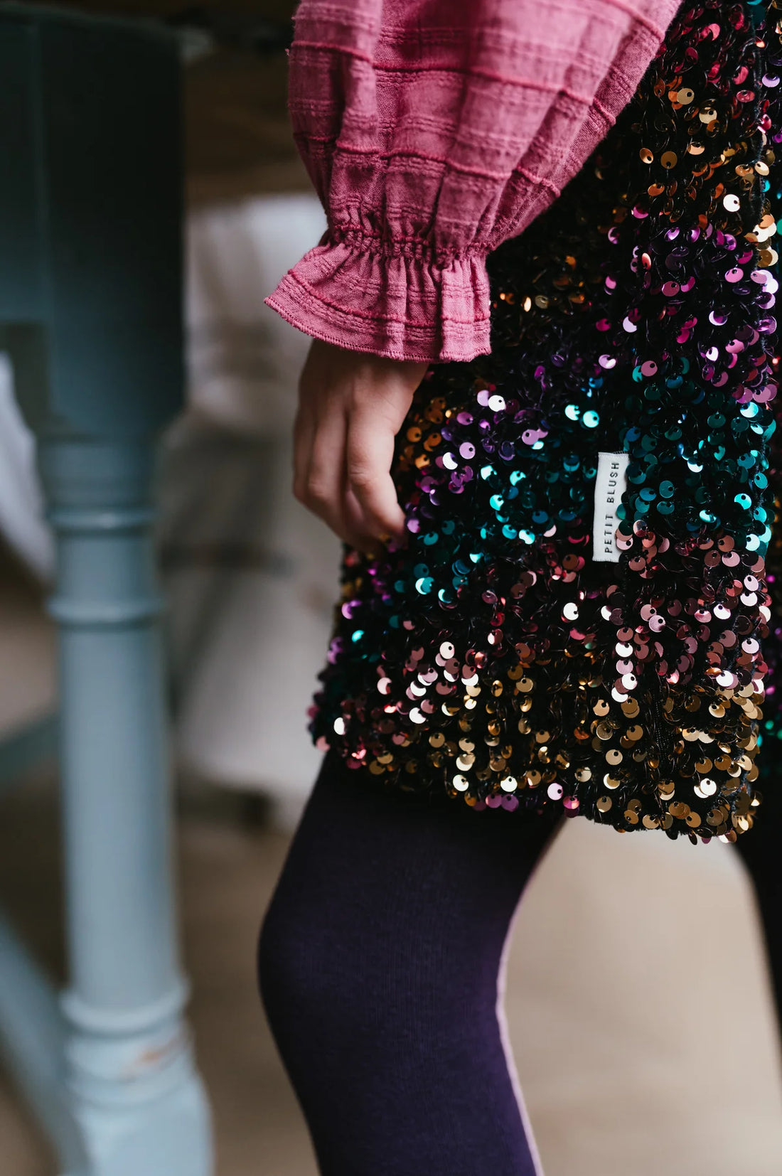 SEQUIN SKIRT | MULTI COLOR