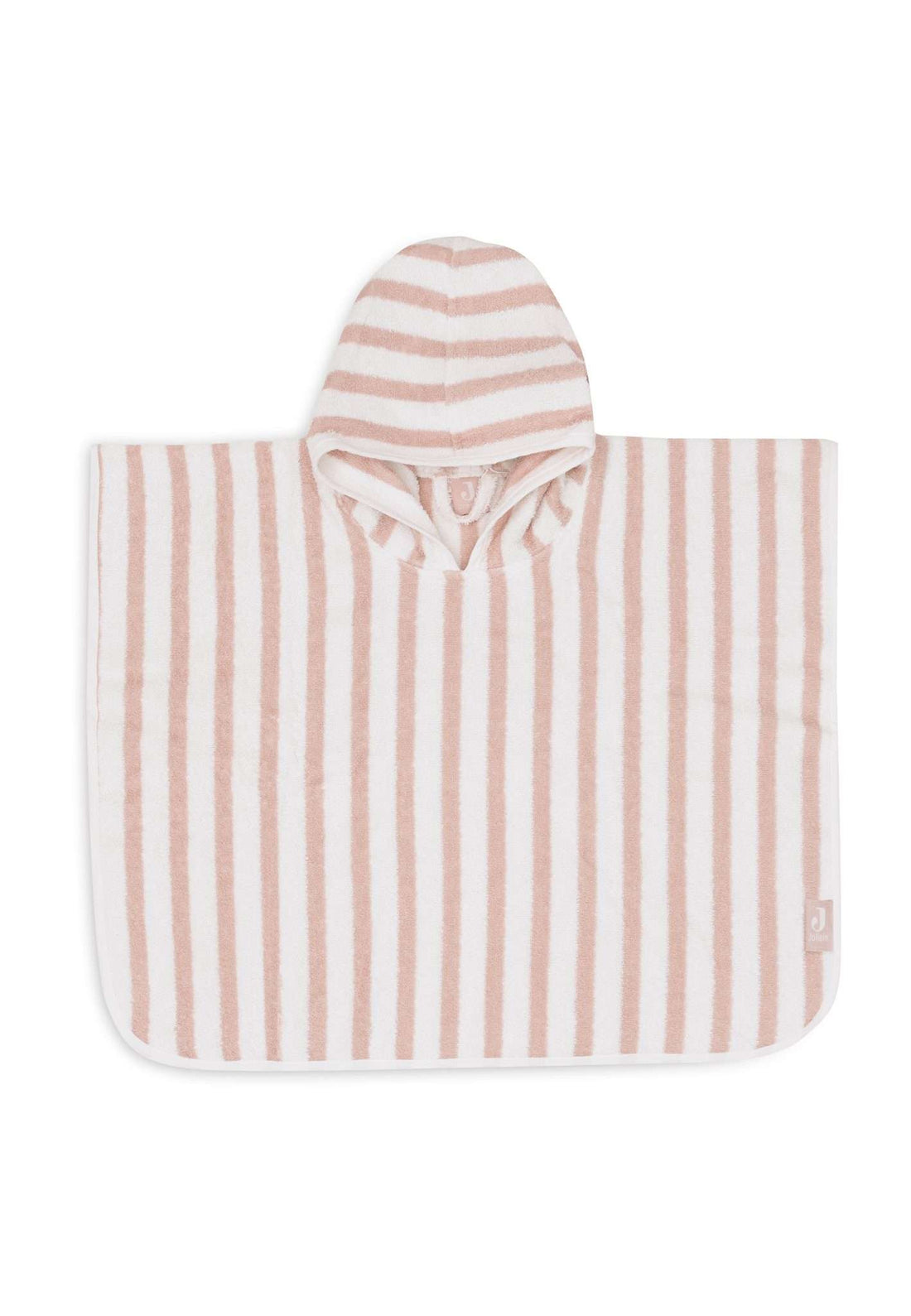 Badponcho Stripe Terry - Wild Rose