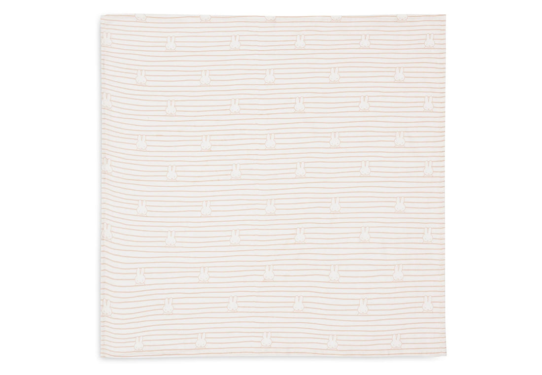 Hydrofiele Doek Small 70x70cm Nijntje Stripe Biscuit (3pack)