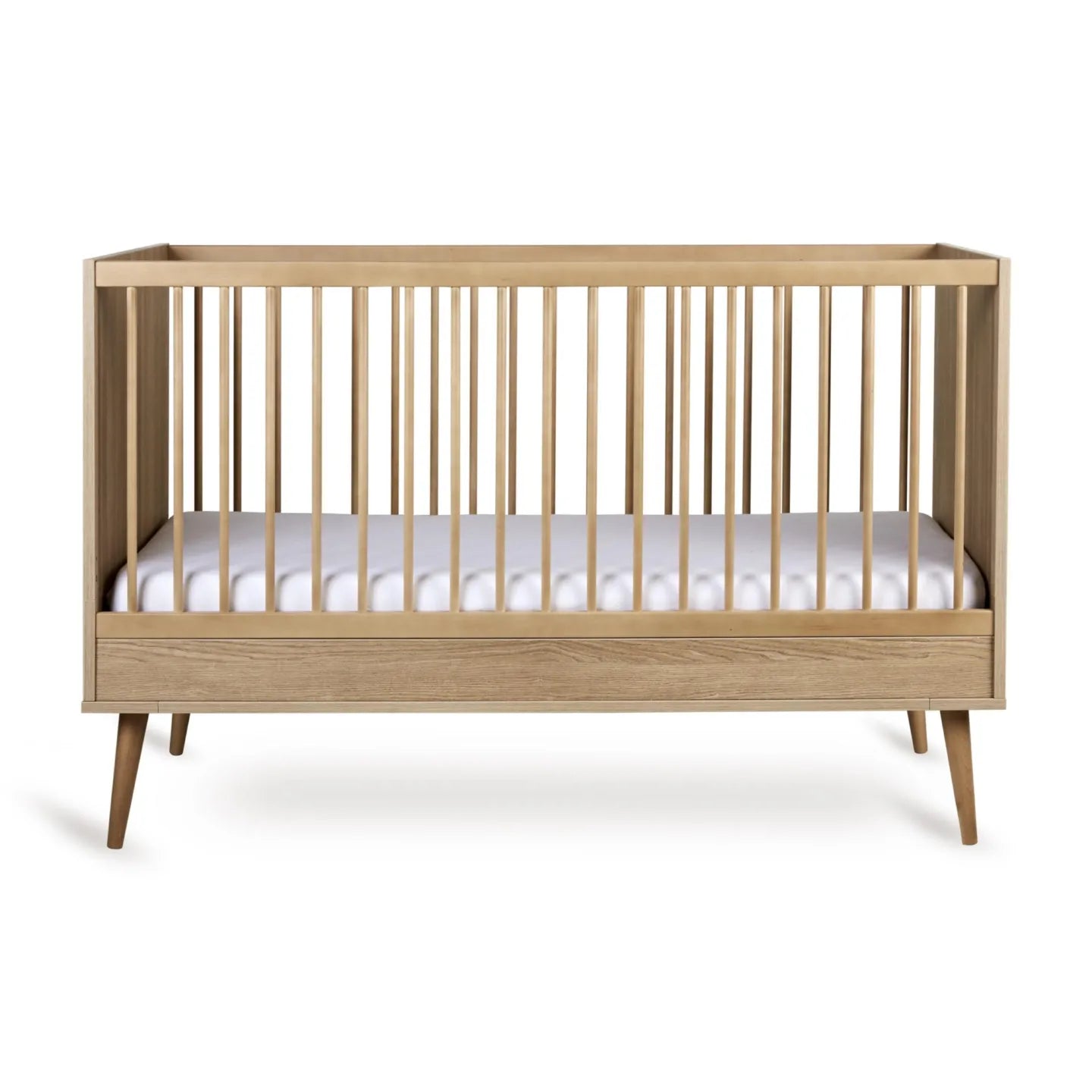 Quax - Flow Meegroei Bed - 140 x 70 cm - Honey Ash