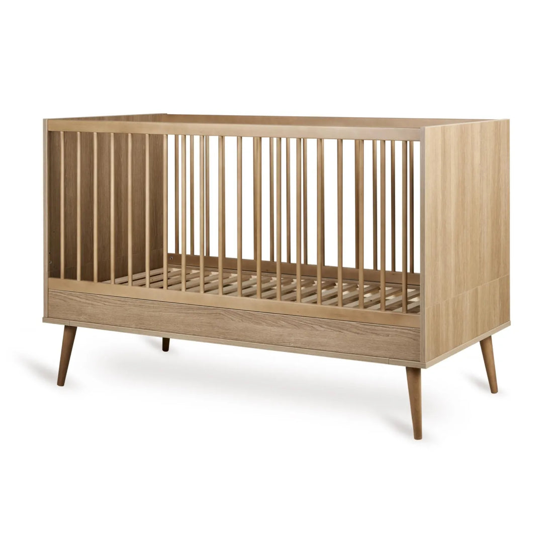 Quax - Flow Meegroei Bed - 140 x 70 cm - Honey Ash