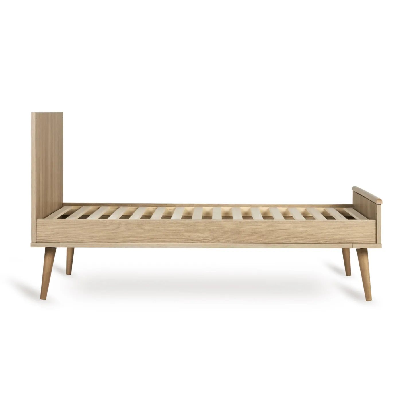 Quax - Flow Meegroei Bed - 140 x 70 cm - Honey Ash