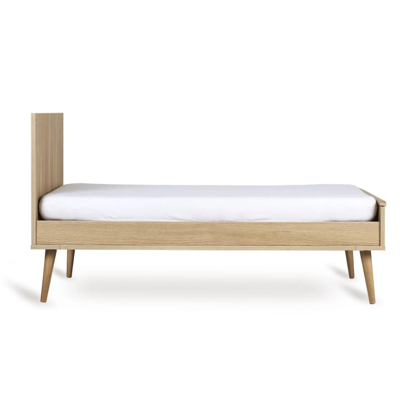 Quax - Flow Meegroei Bed - 140 x 70 cm - Honey Ash