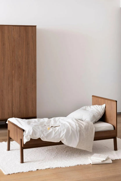 Quax - Ashi Meegroei Bed - 140 x 70 cm - Chestnut