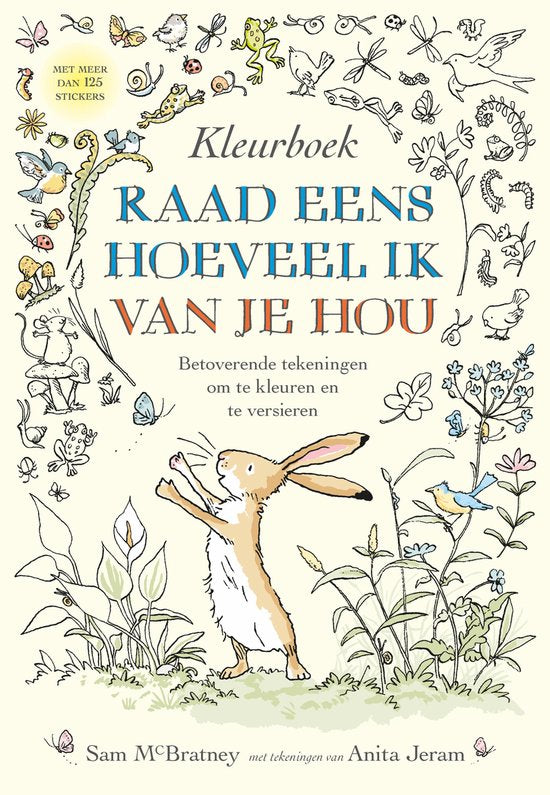 Raad eens hoeveel ik van je hou - kleurboek