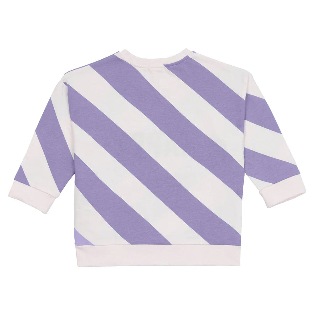 Lässig Kids Sweater GOTS - Happy Milky/Lilac