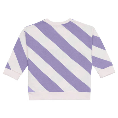 Lässig Kids Sweater GOTS - Happy Milky/Lilac