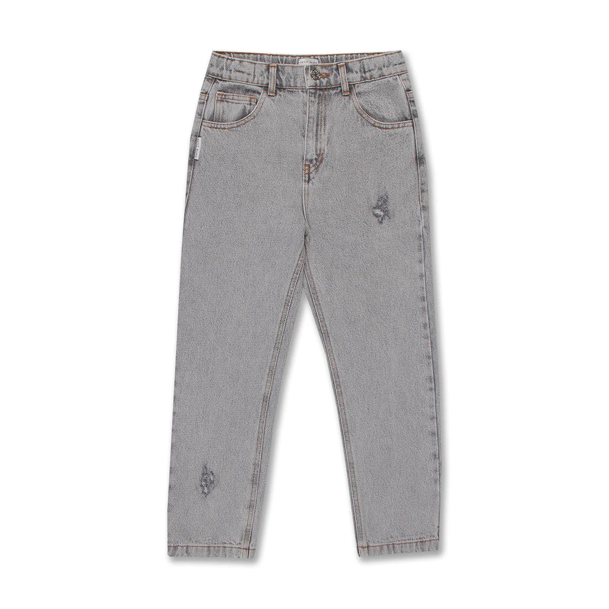 BAGGY FIT JEANS | WASHED LIGHT GREY