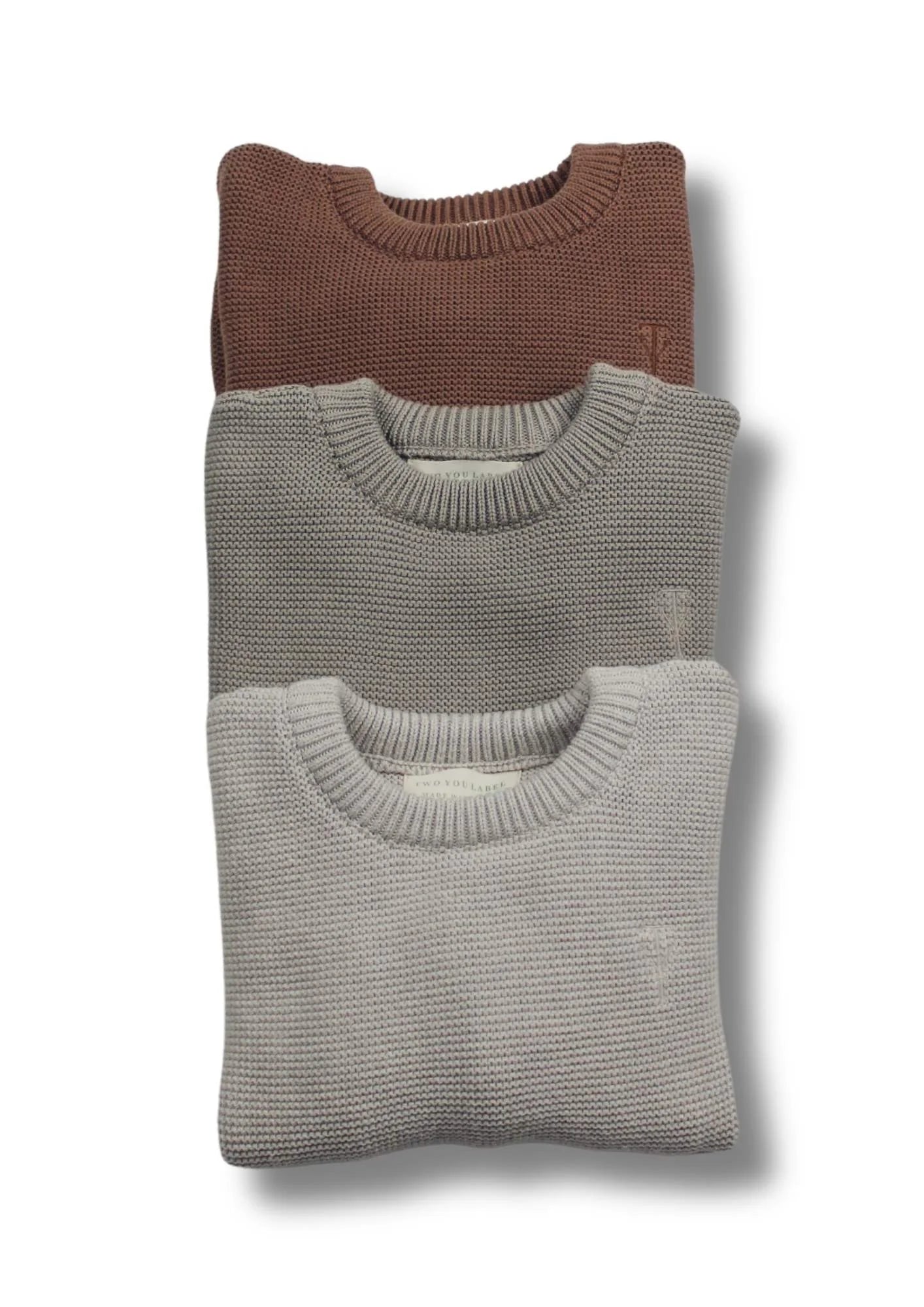 Noah knitted jumper | Taupe