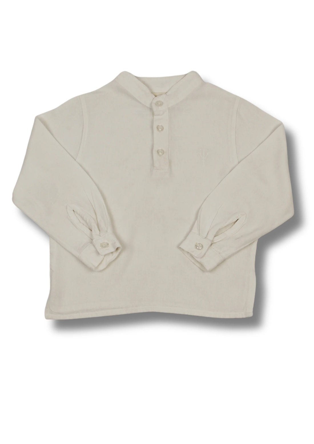 Leo linen blouse | White 110-116