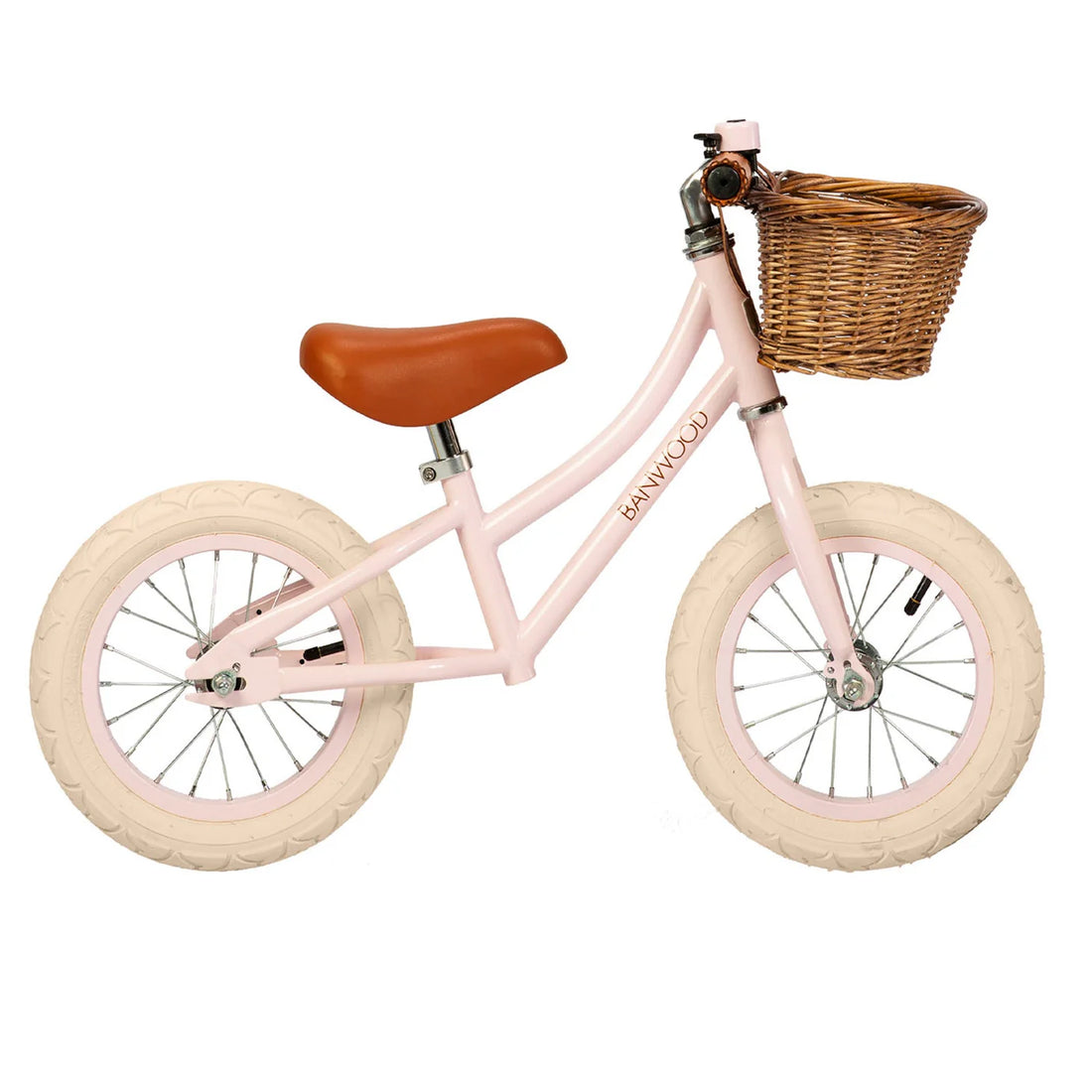 Loopfiets first go - Pale Pink