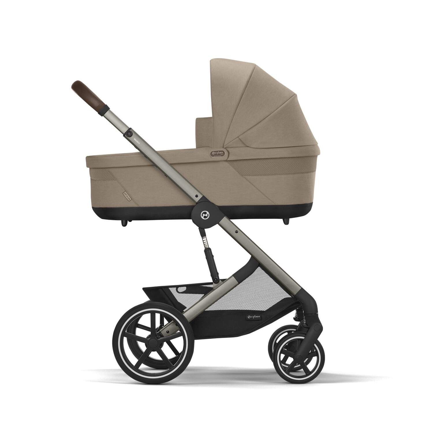 Cybex Balios S Lux - Almond Beige (Taupe frame)