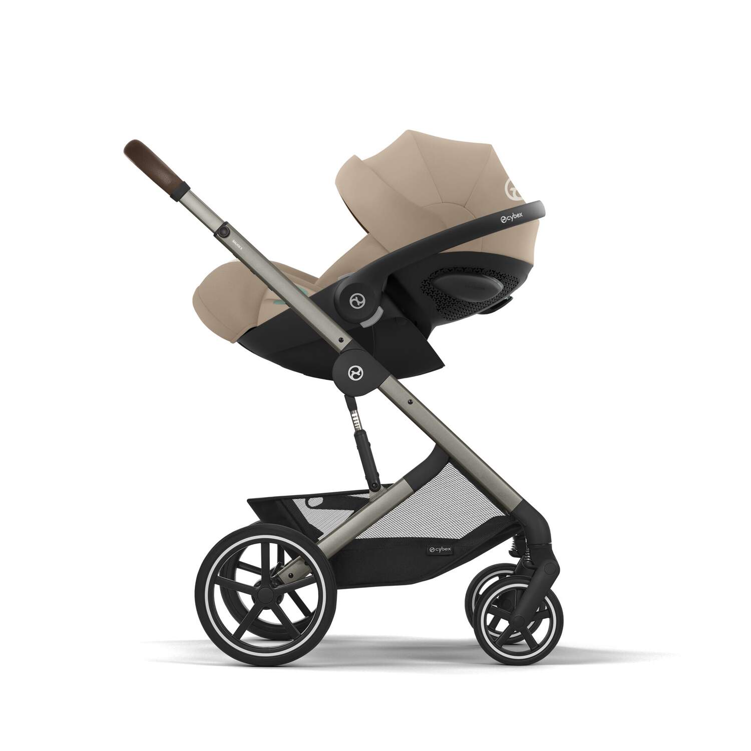 Cybex Balios S Lux - Almond Beige (Taupe frame)