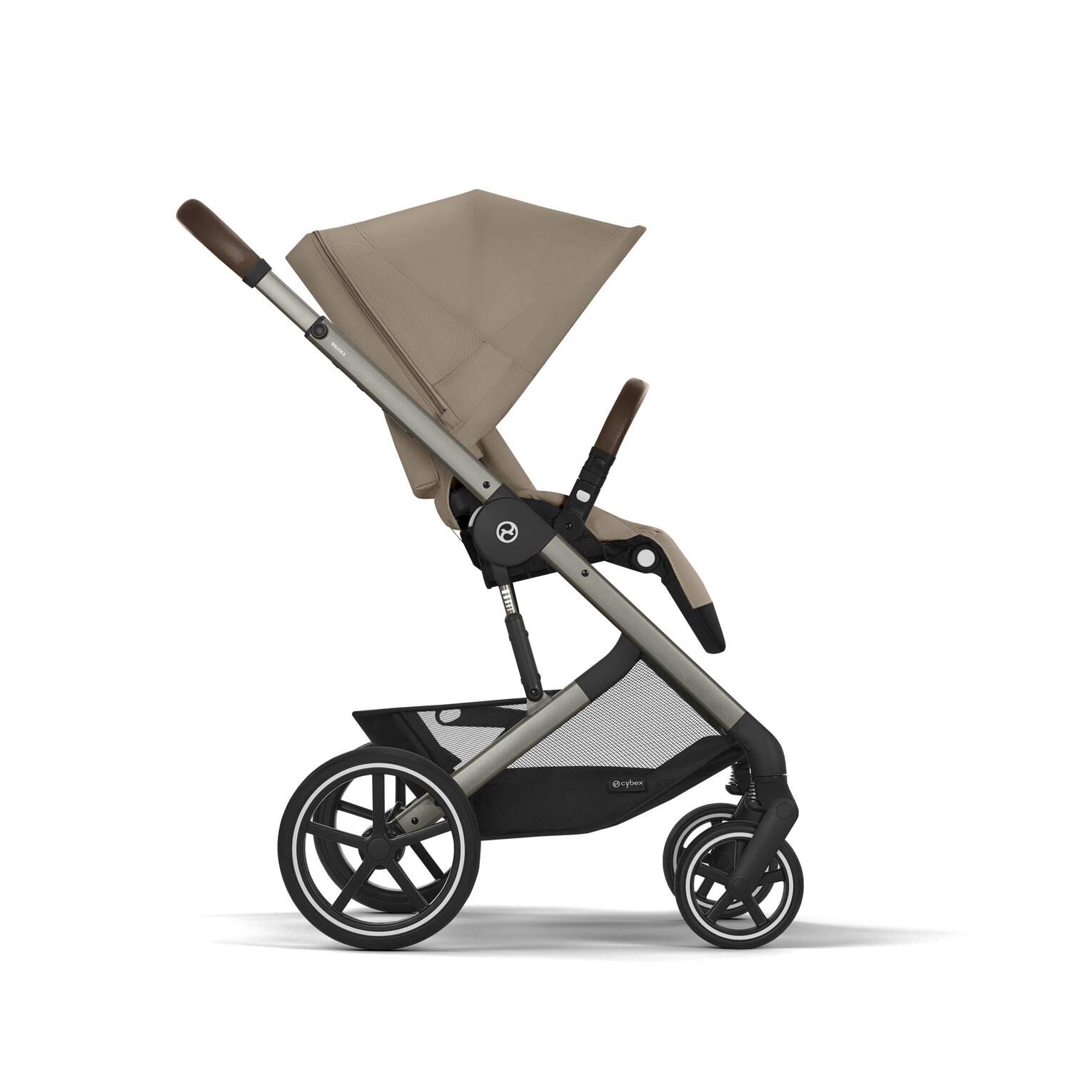 Cybex Balios S Lux - Almond Beige (Taupe frame)