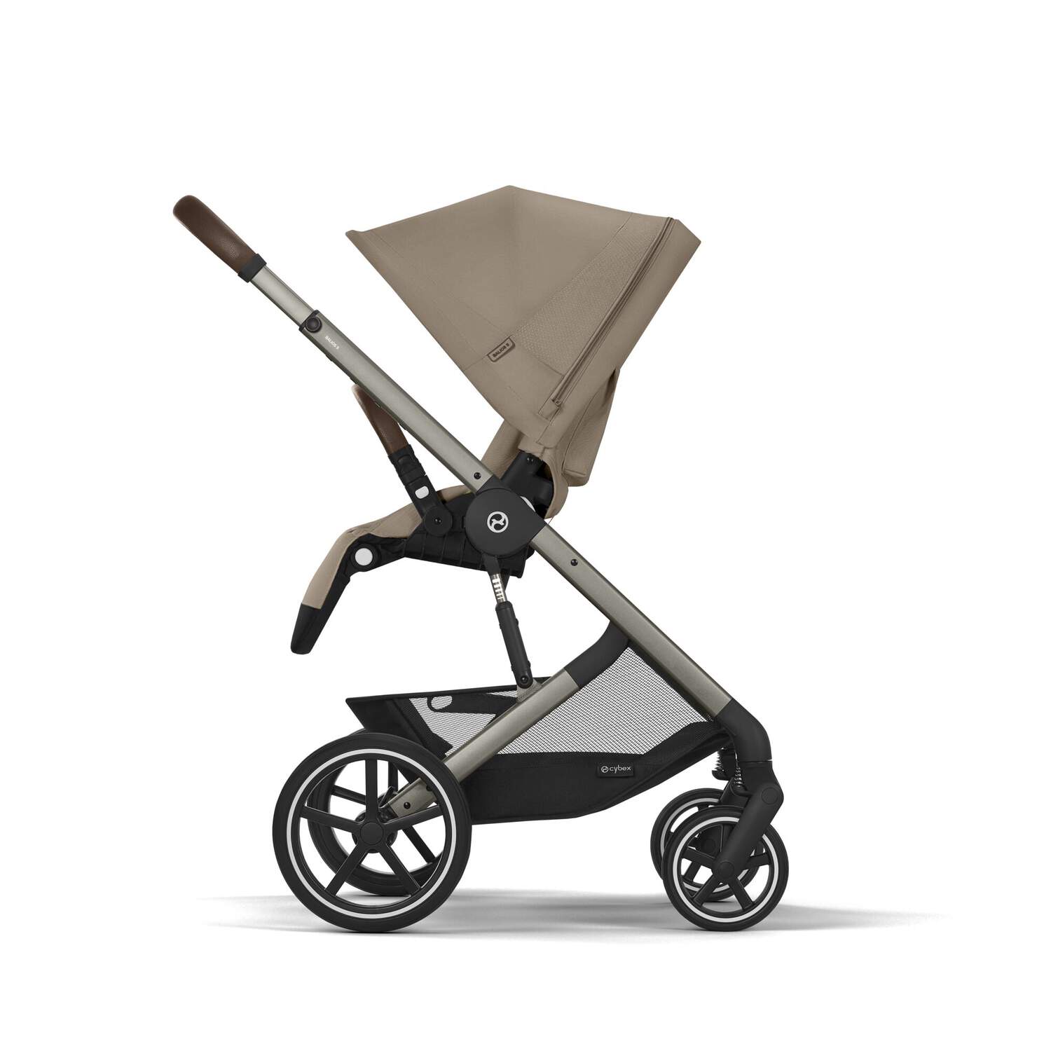 Cybex Balios S Lux - Almond Beige (Taupe frame)