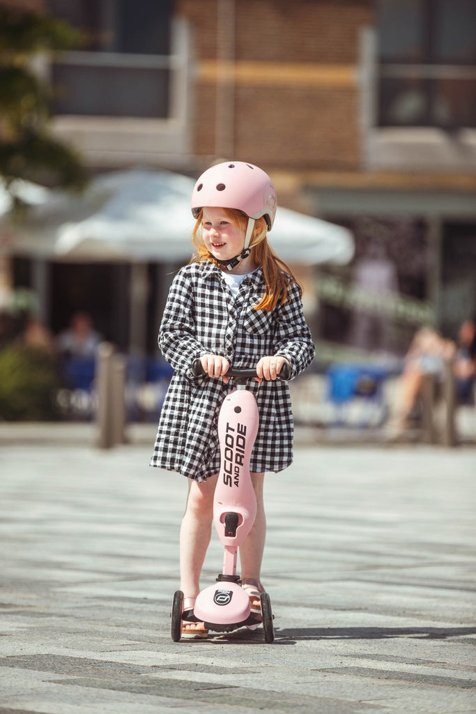 Loopfiets/step highwaykick 1 - roze