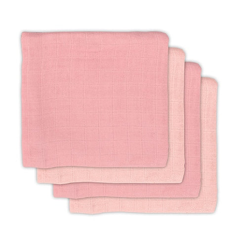 hydrofiele multidoeken Pale pink 70 x 70cm 4pack