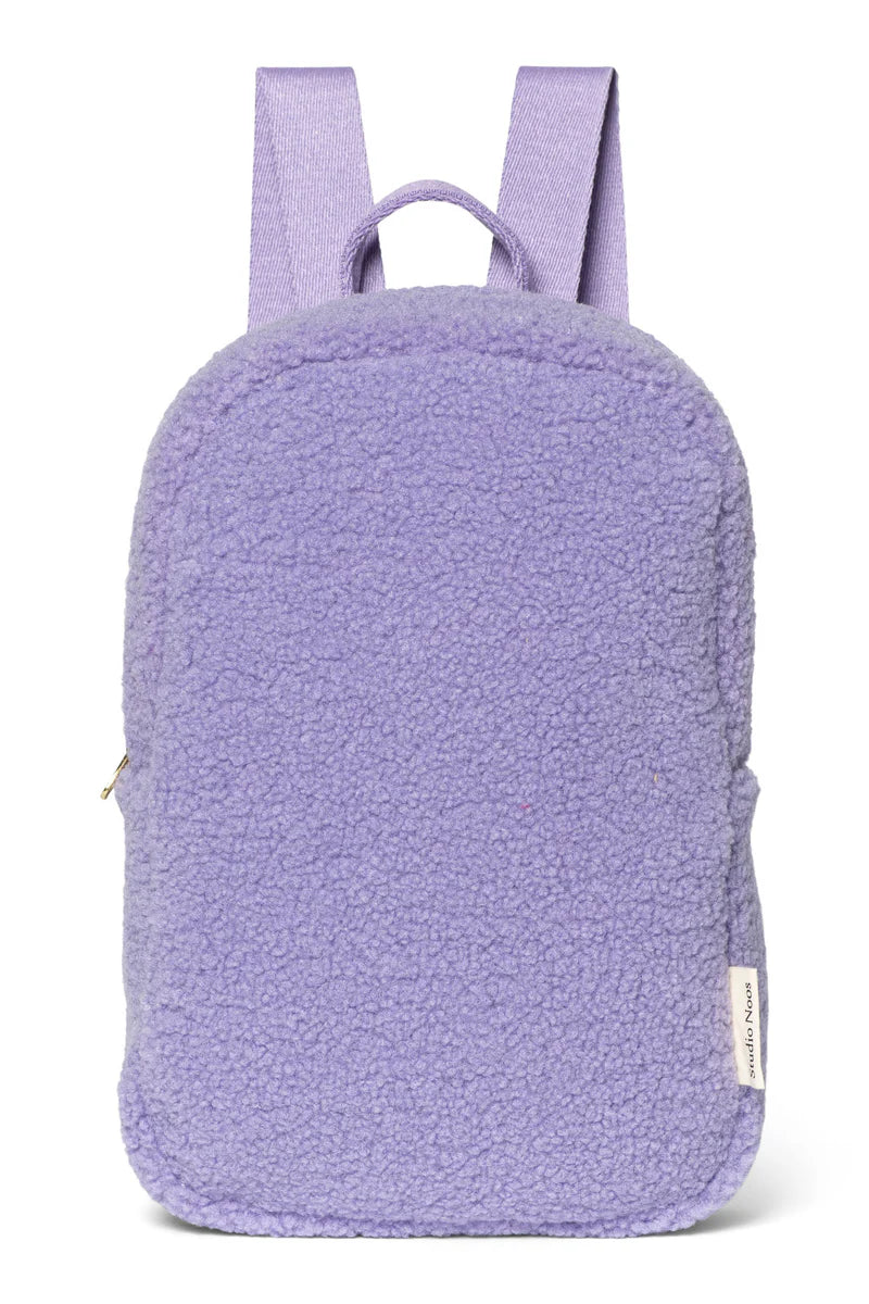 Lilac Teddy Mini Backpack