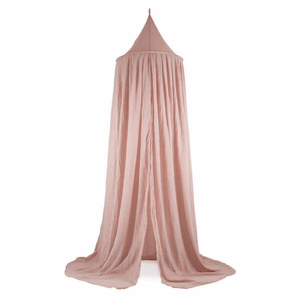 Klamboe vintage 245cm pale pink