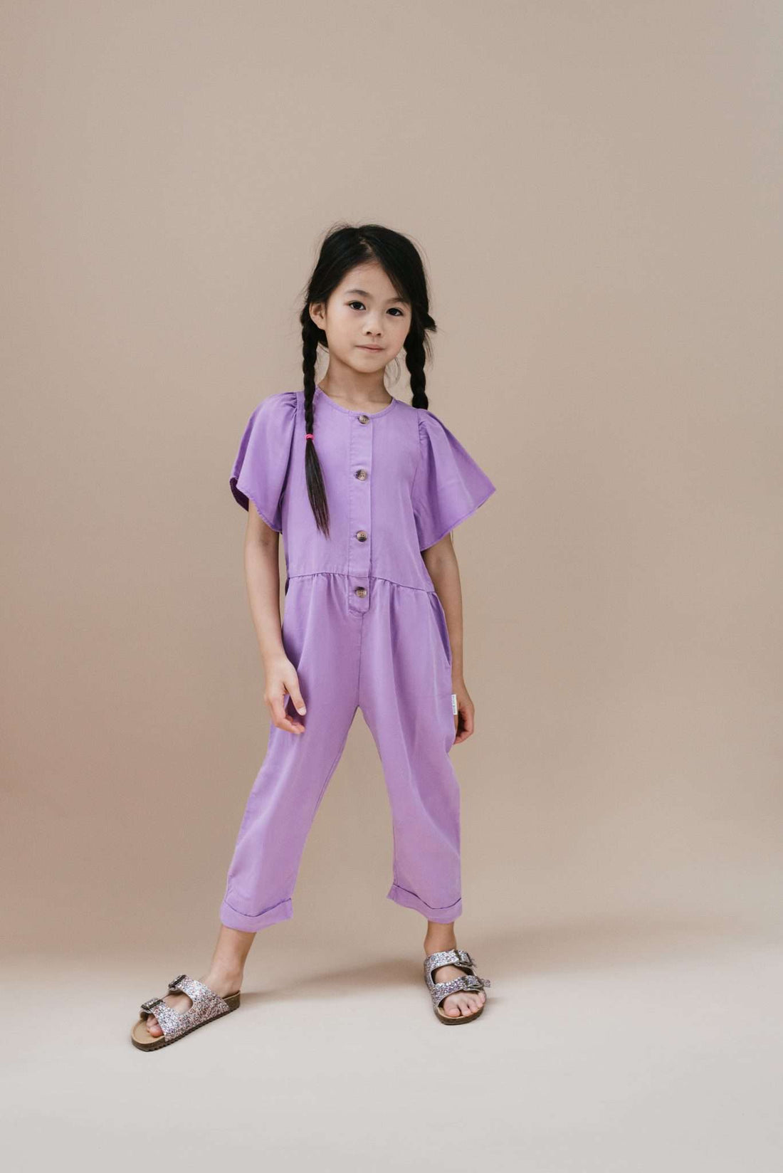 Butterfly Jumpsuit | English Lavender