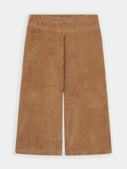 Little Talents - Brown Elastic Corduroy Trouser