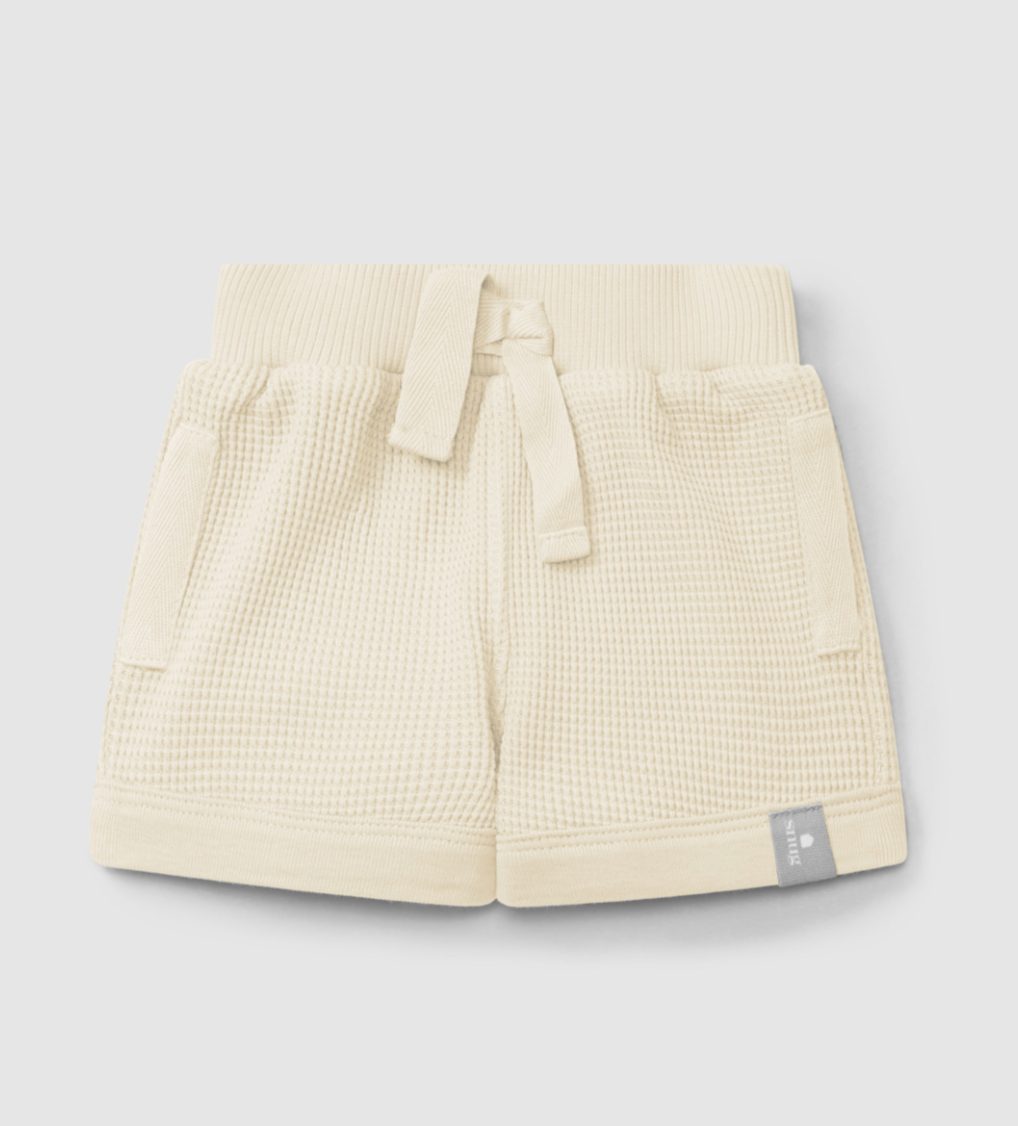 Shorts waffle natural