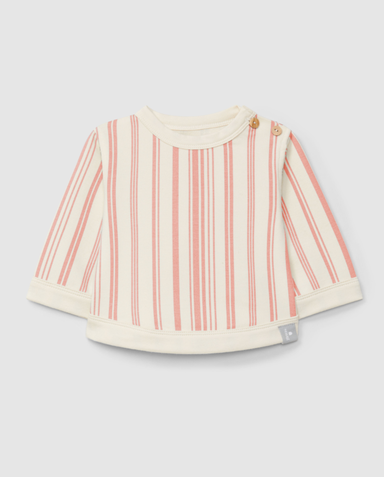 Longsleeve stripe peach