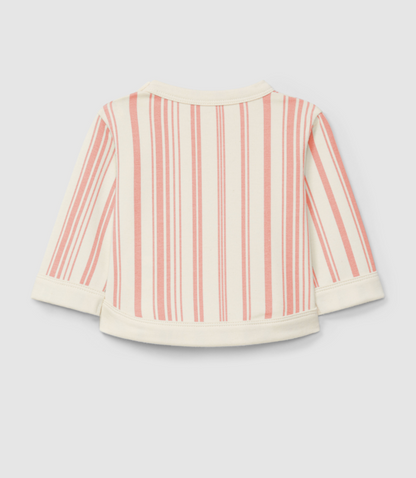 Longsleeve stripe peach