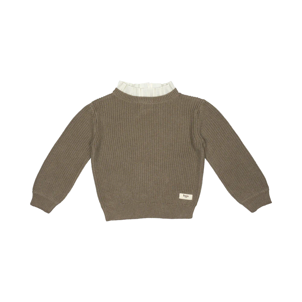 Baje - Soho top - Taupe LAATSTE 110-116