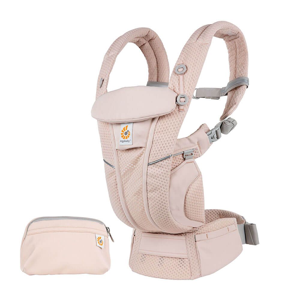 ERGOBABY OMNI BREEZE DRAAGZAK: PINK QUARTZ