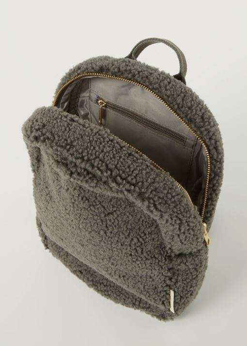 Grey mini-chunky backpack