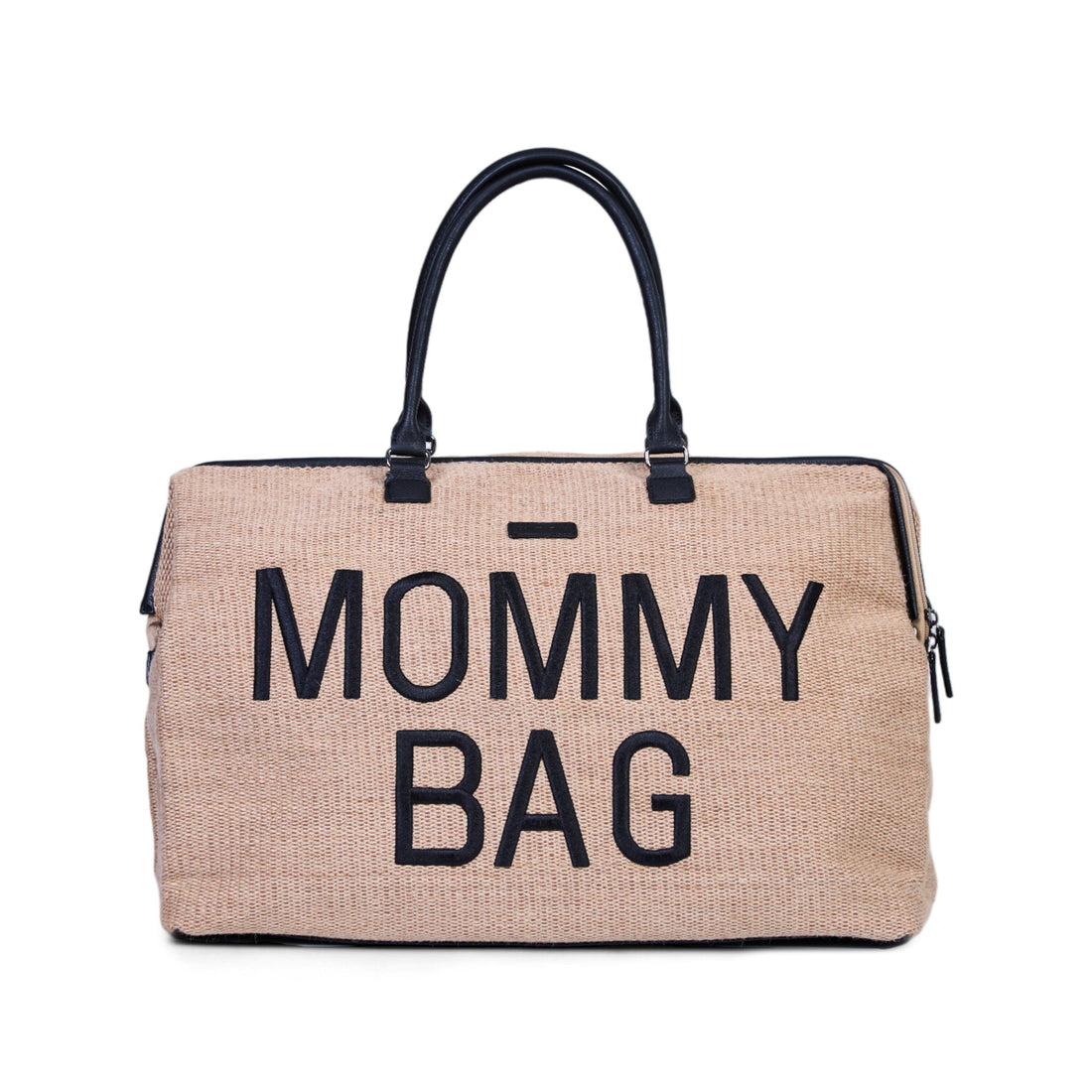 Mommy Bag - VERZORGINGSTAS - RAFFIA LOOK