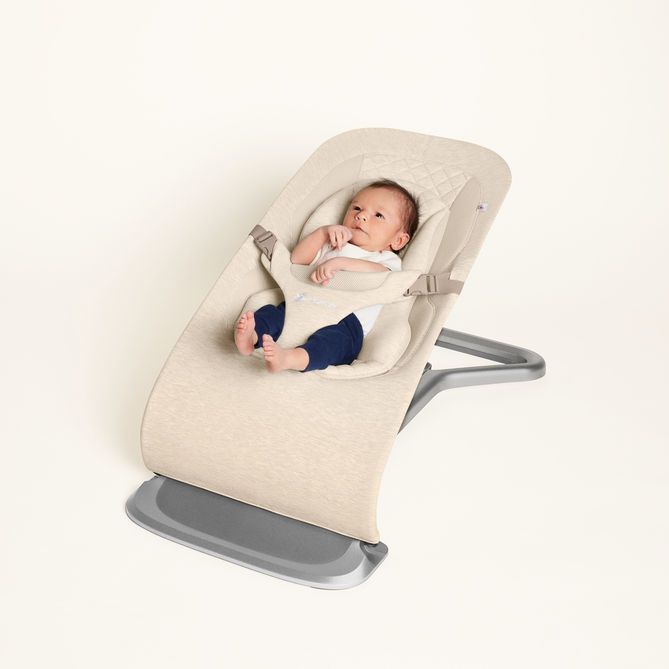 ERGOBABY 3-IN-1 EVOLVE BOUNCER: CREAM