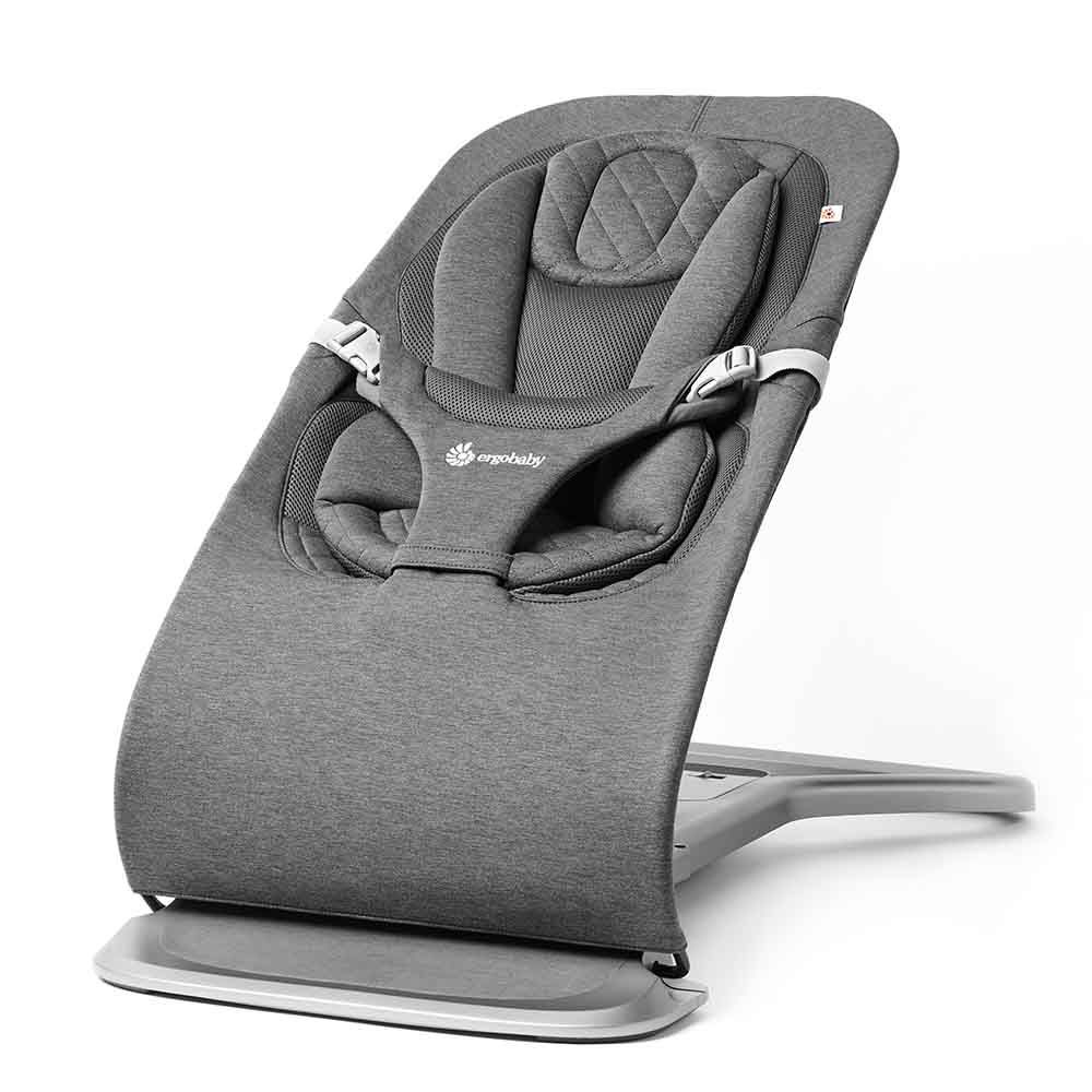 ERGOBABY 3-IN-1 EVOLVE BOUNCER: CHARCOAL GREY