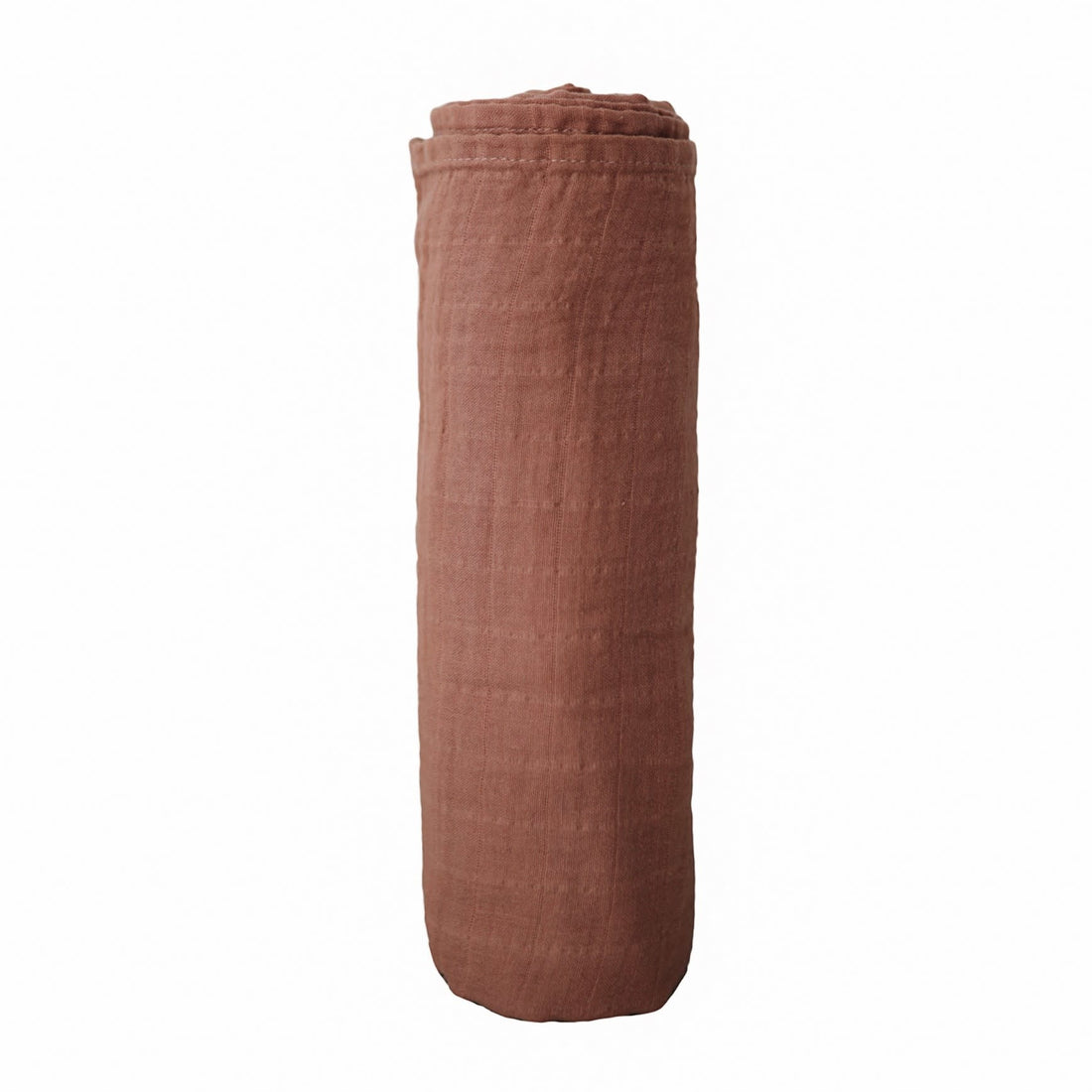 Mushie Muslin swaddle Cognac 120 x 120 cm