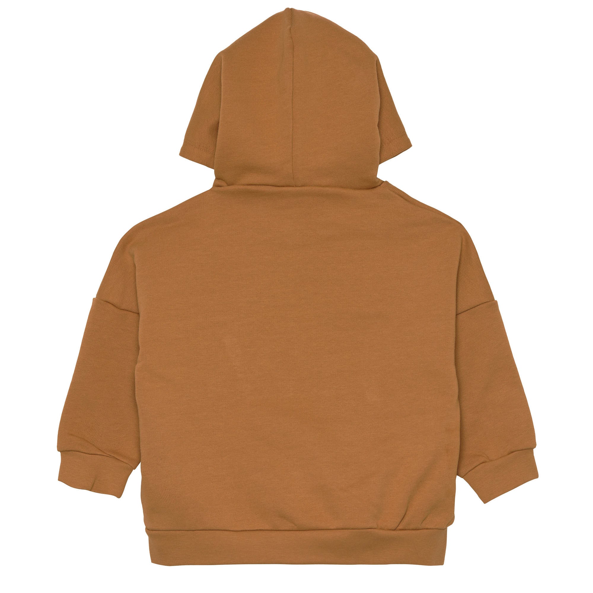 Kids Hoodie GOTS Little Gang Fun caramel