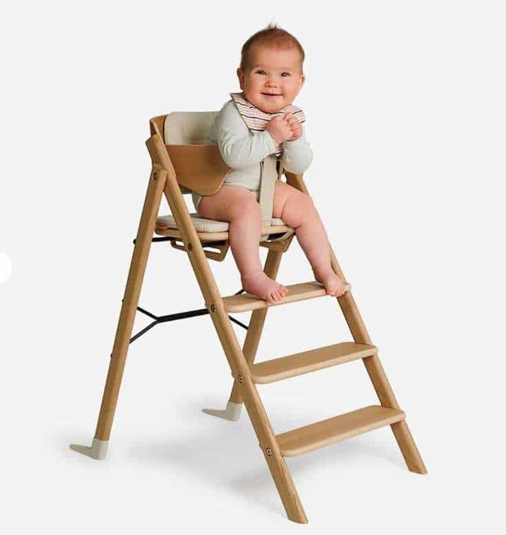 Klapp High Chair wood - 2 kleuren