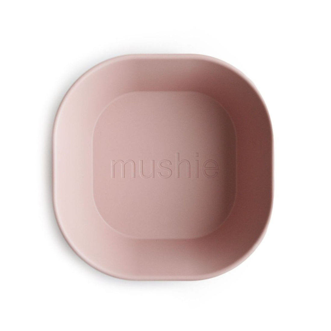 Mushie Dinner bowl - Square - Blush