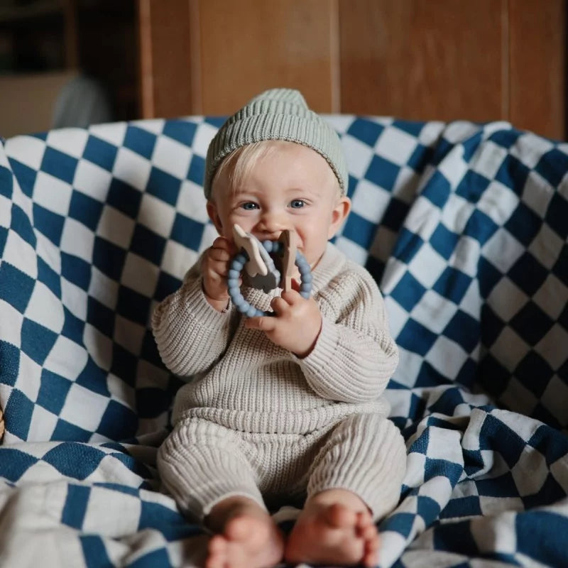 Mushie - Space Teething Ring