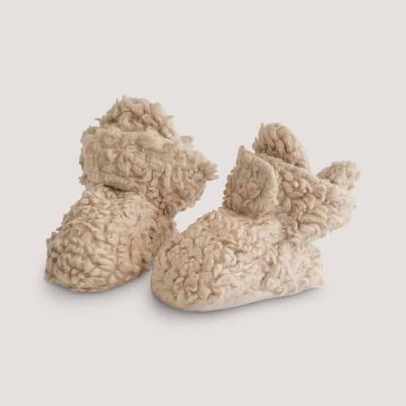 MUSHIE - COZY BABY BOOTIES - OATMEAL