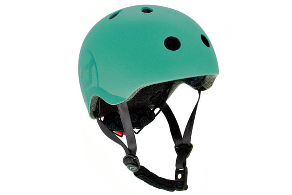 Scoot en ride - helm - Forest green - S-M