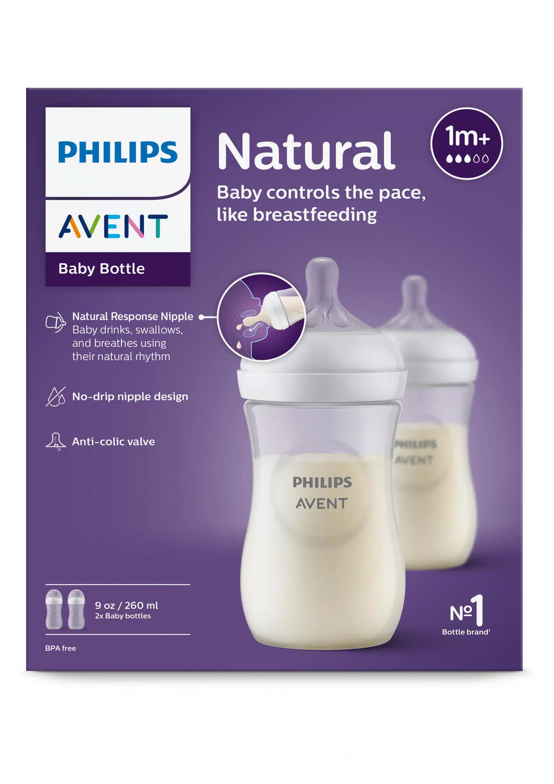 Philips Avent Natural Response DUO 260 ml