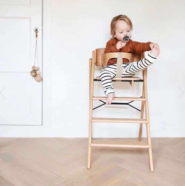 Klapp High Chair wood - 2 kleuren